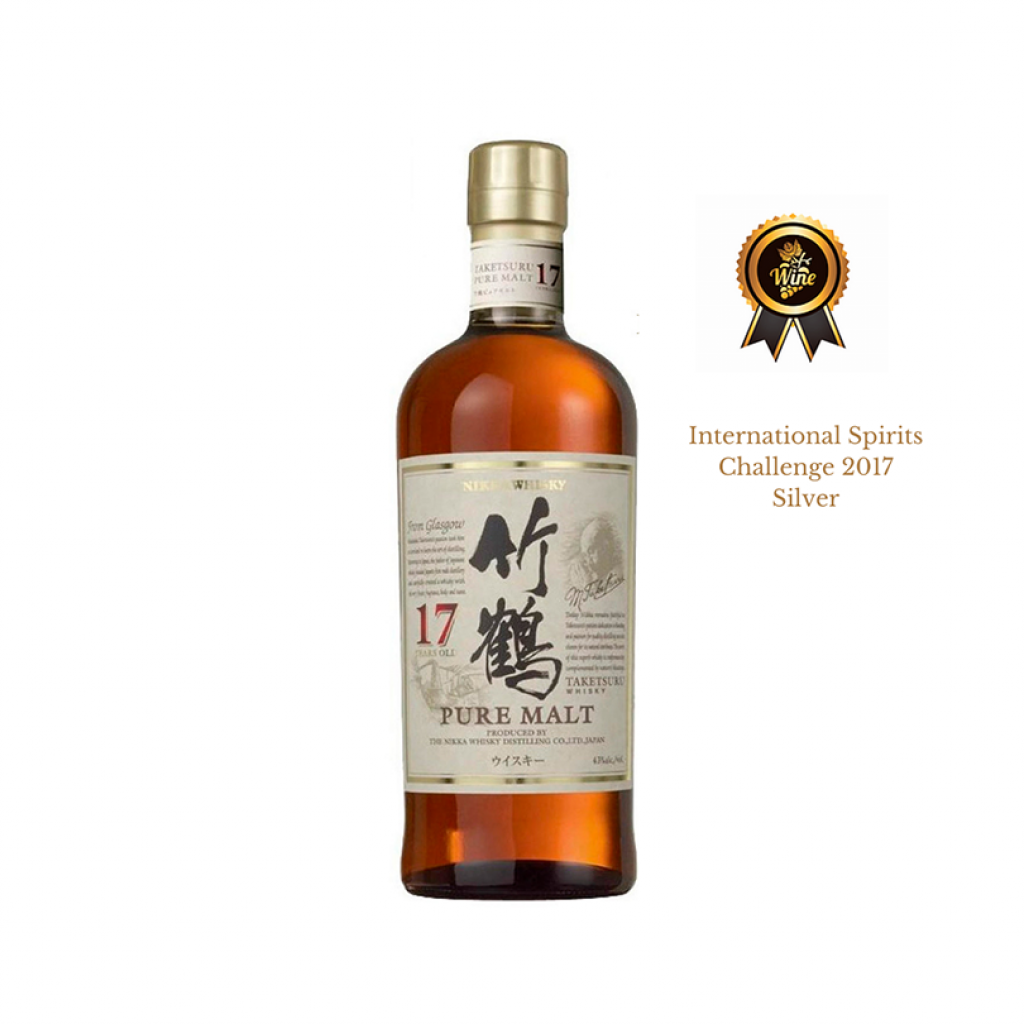 NIKKA TAKETSURU 17年 PURE MALT Nikka Pure Malt Taketsuru 17 anos Whisky - Wine Chalet Portugal